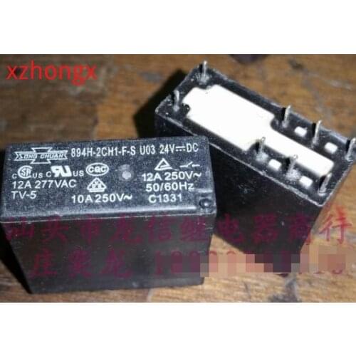 Relay 894H-2CH1-F-S G2R-2C-24V-12A