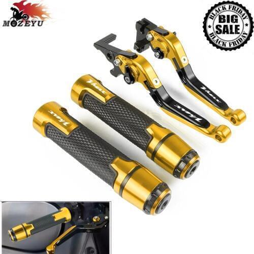 For YAMAHA V-MAX 1200 VMAX 1200 1985-2007 2006 2005 2004 2003 2002 2001 Motorcycle Brake Clutch Lever and Handle Grips Handbar