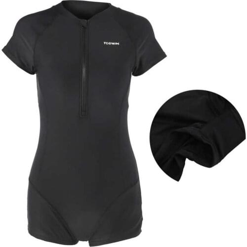 TOSWIM Sexy One Piece Swimsuit One-piece Chest Pad Women Belly Covered Showing Thin Sexy Skirt Summer Fashion Swimwear