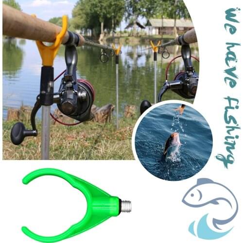 Fishing Rod Holder Head U/V-Shaped Carp Fishing Rod Rest Gripper Pole Holder Support Bracket Fishing Tackle Fishing Tackle Tool