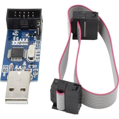 USBASP USBISP AVR Programmer USB ISP USB ASP ATMEGA8 ATMEGA128 Support Win7 64K for Arduino