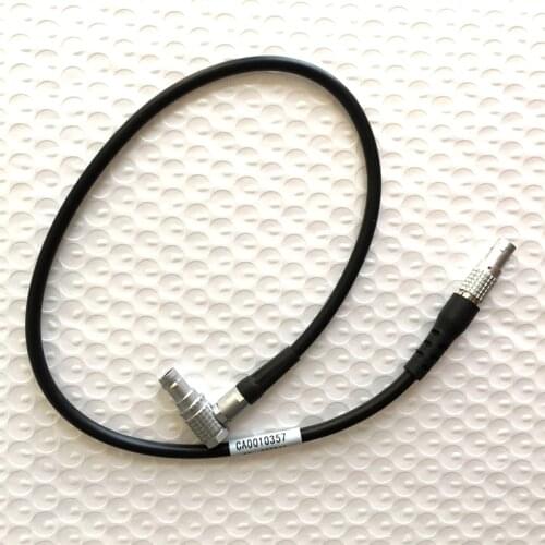 Replacement one set cables 5 pins connector with charger for Topcon 20000mAh 12V external pole batteries