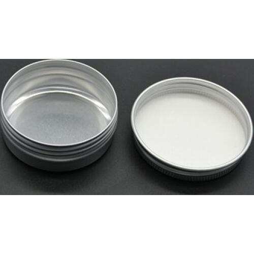10pcs/lot 30ml Aluminum Cosmetic Jar Cream Empty Bottle Cream Containers Jars Aluminum Pill Box Small Aluminum Pill Containers