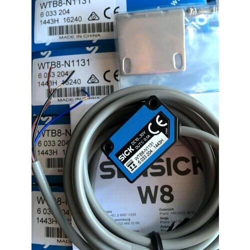 100% New original SICK photoelectric sensor WTB8-N1131 Item No. 6033204