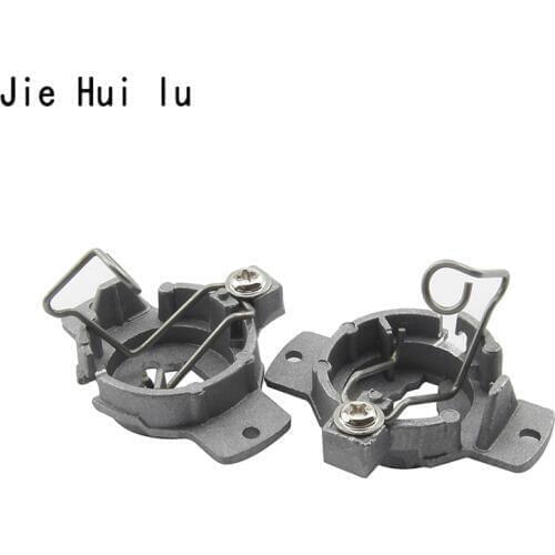 2 Pcs Xenon Lamp H1 HID Bulb Holder Xenon Bulb Retainer Adapter For Benz 320 HID Xenon Bulb Headlight Adapter Base H1 Holder