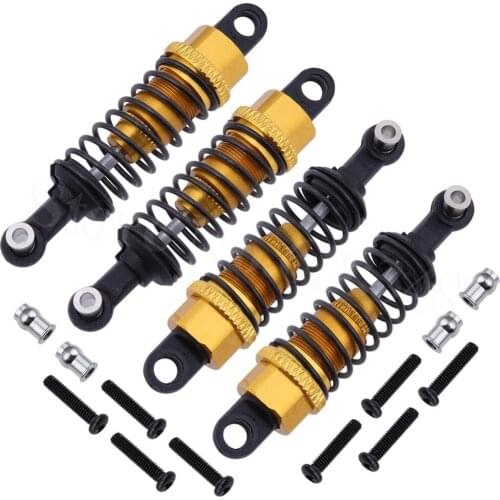 4 Pcs/Lot Aluminum RC Shock Absorber A949-55 Fit WLtoys A979 1/18th Scale 4WD Electric RTR Monster Truck Off-road Car