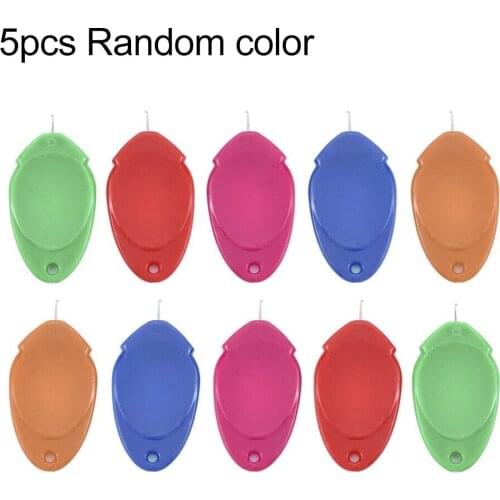 5PCS/10PCS/20PCS Simple-Threader-Needle-Threading-Hand Or Machine-Threading Thumb Colorful Needle Threader Sewing Accessories