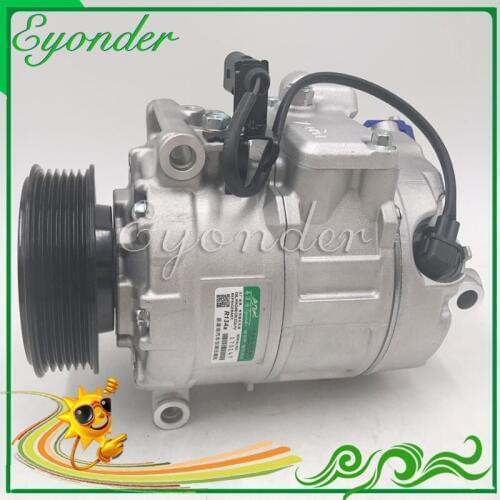 Auto A/C AC Air Conditioning Compressor Cooling Pump 6SEU14C for Audi A8 Saloon 4.2 TDI ; Q7 4L 4.2 TDI 4E0260805AK 4E0260805BC