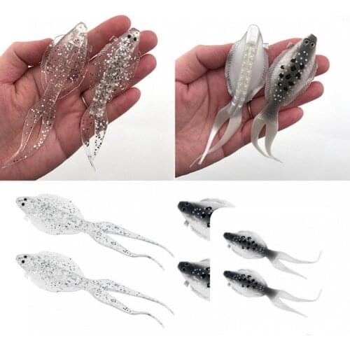 Colorful Mini Flatfish Fishing Lure Flounder Silicone Bait for Outdoor