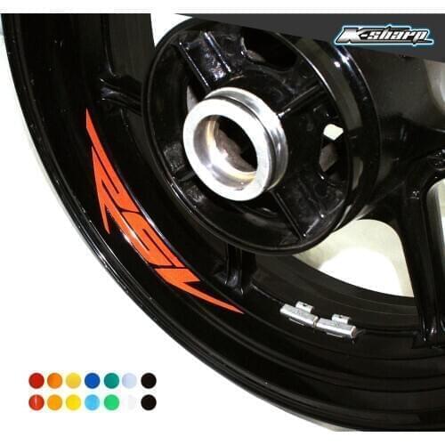 For APRILIA RSV custom Inner Rim Declas Wheel Reflective Stripes rsv sign Stickers
