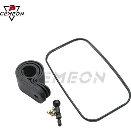 For Polaris RZR North Carolina Can-Am Commander 1000 Adjustable UTV 1.5" 1.75" 2" splint side central rearview mirror