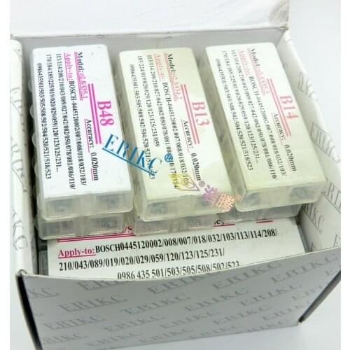 ERIKC common rail fuel injector adjustment shim and High-speed Steel diesel engine injection nozzle washer 600 pieces