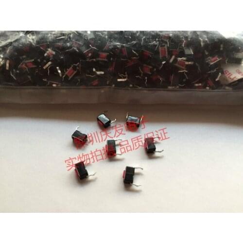 Quality Taiwan Tact Switch 3*6*4.3 Dip 2 foot Car EVD button Car remote control button