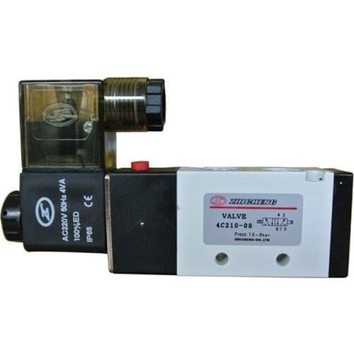 ZHICHENG VALVE 4C310-10 4C210-08 4C230C-08 4C330C-10 4C430C-15 4C130C-06 4M230C-08 Press:1.5-8bar AC220V DC24V ZHICHENG CO.,LTD