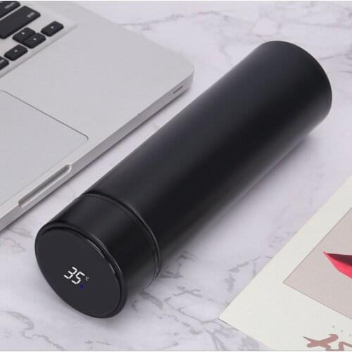 304 Stainless Steel Thermos Mug, Vacuum Water Cup, Temperature Display Cup, Business Gift Home Car Drinking Water Cup