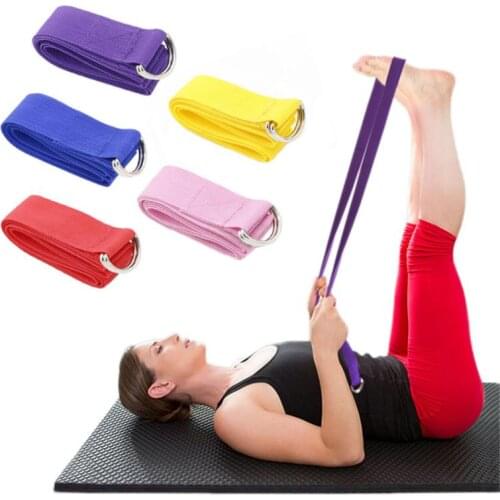 Set Leg Stretcher Strap Dance Yoga Gymnastic Belt Door Flexibility Stretch Yoga Belts Fitness Body Building Dropshipping