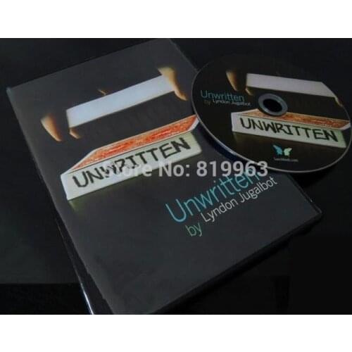 Unwritten By Lyndon J & SansMinds (DVD+Gimmick) - Tricks, Card Magic,Illusions,Street Magic,Close Up,Fun,Magia Toys,Gadget