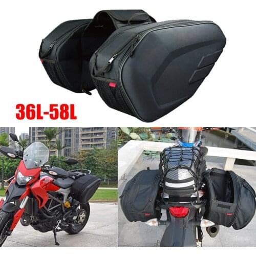 2020 Newest Motorcycle Waterproof Racing Race Moto Helmet Travel Bags Suitcase Saddlebags + One Pair of Raincoat