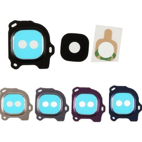 OEM Rear Back Camera Lens Cover + Glass Lens + Adhesive Sticker For Samsung Galaxy J6 2018 J600