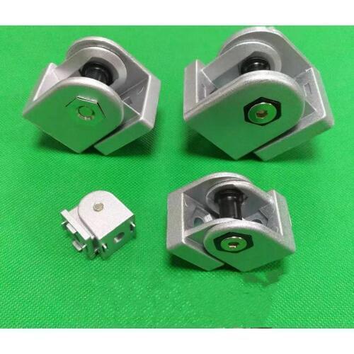 2020 3030 4040 4545 Metal Hinge Zinc Alloy Hinge Door Hinge Connector For Aluminum Extrusion Profile