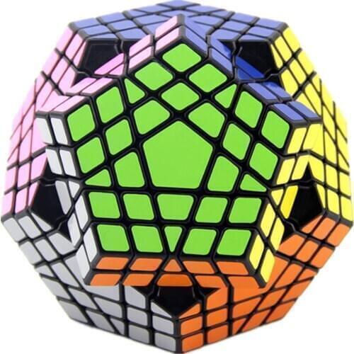 ShengShou Gigaminx Cube 5x5 Wumofang 5x5x5 Magic Cube Professional 5 Layers Dodecahedron Megaminx Cube Puzzle Educational Toys