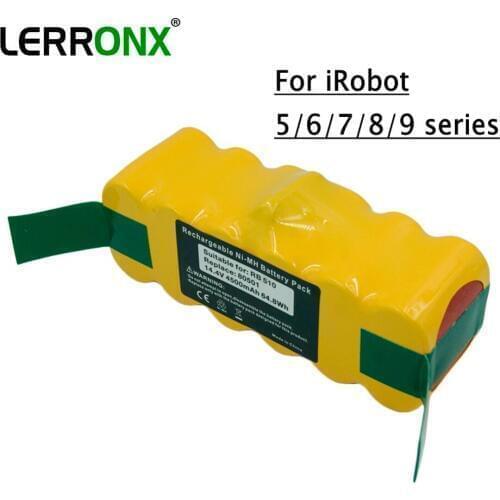 High Capacity 4500mAh 14.4V Replacement Ni-MH rechargeable battery for iRobot roomba 500 600 700 800 900 series Vacuum Cleaner