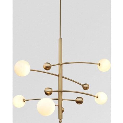 Modern lustre pendente lampen industrieel glass ball Home Decoration E27 Light Fixture hanging ceiling lamps