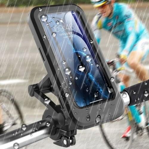 New Waterproof Bike Phone Holder Universal Bike Mount Support for Mobile Phone Bicycle Handlebar Stand for Phone Motorcycle Rack