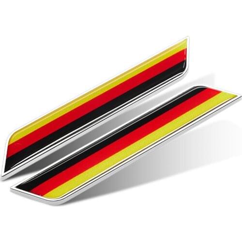 High Quality Car Goods Germany German National Falgs Auto Emblem Stickers Covering Scrathes 2020 New Arrival Free Shipping