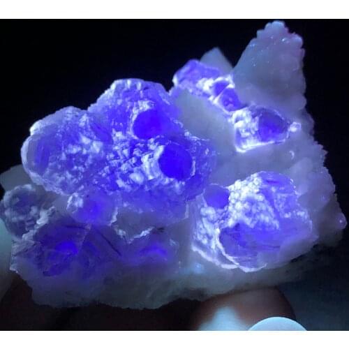 71.4gNatural step green fluorite and crystal symbiotic mineral specimen healing can be home decoration QUARTZ GEM Teaching