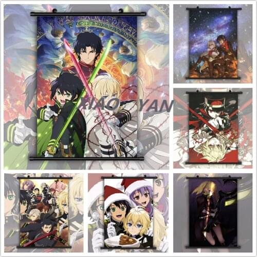 Diamond Painting Ending Seraph Anime 5D DIY Full Diamond Embroidery Cross Stitch Kits Home Decoration