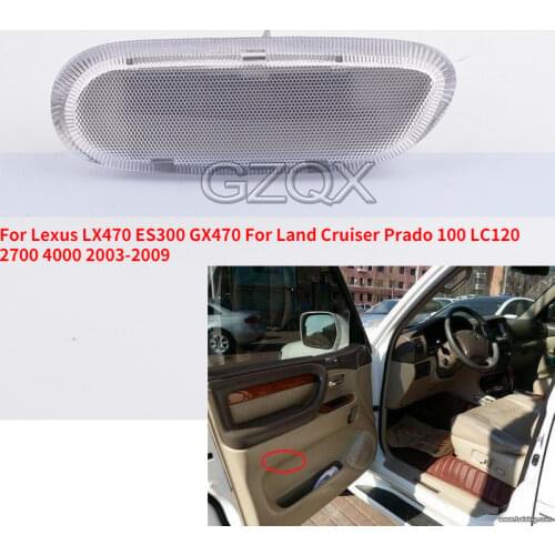 CAPQX For Lexus LX470 ES300 GX470 For Land Cruiser Prado 100 LC120 2700 4000 2003-09 Side Door light warning light Welcome lamp
