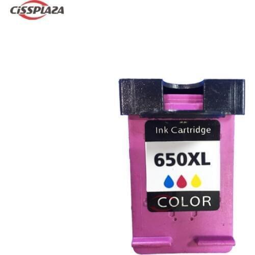 CISSPLAZA 1x compatible For hp650 650XL ink cartridges for Deskjet 2545 1015 1515 2515 2645 3515 4510 4515 4645 4516 4518