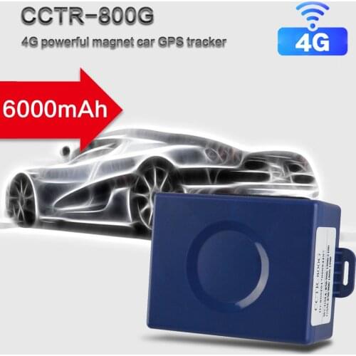 4G LTE Car GPS Tracker CCTR-800G IP56 Waterproof GPS GPS Locator Anti Theft Vehicle GPS Rea ltime Track No Installation Easy Use