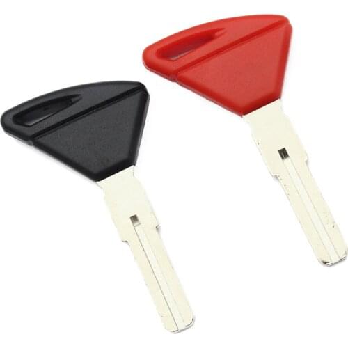 Key Cut Blade Can Loaded With Chips 1 Blank Motorcycle Keys For Aprilia RSV4 Tuono Dorsoduro 750 1200 Plastic Metal