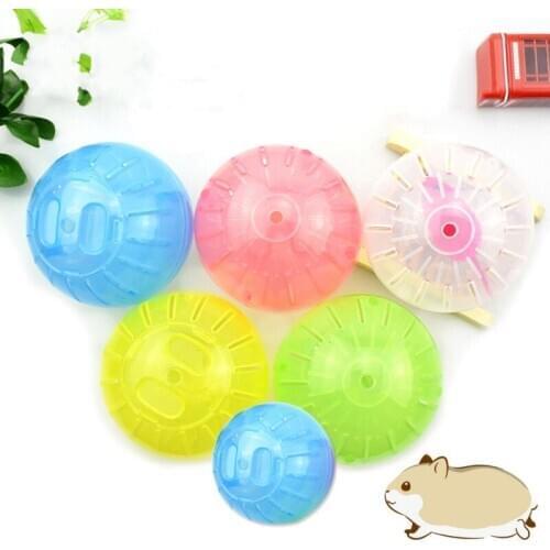 Small Pet Run The Ball Toy Home Hamster Transparent Running Ball 10cm/12cm Jogging Pets Chinchilla Guinea Pig Mini Trot Ball