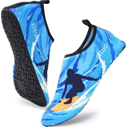 Unisex Beach Water Shoes Quick-Drying Swimming Aqua Shoes Seaside Slippers Surf Upstream Light Sports Water Shoes Sneakers