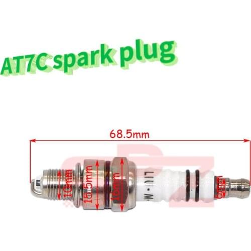 Suitable for CR7HIX CR7HSA C7HSA A7RTC A7TC GY6 50cc-150cc scooter ATV Quads kart off-road vehicle moped AT7C spark plug