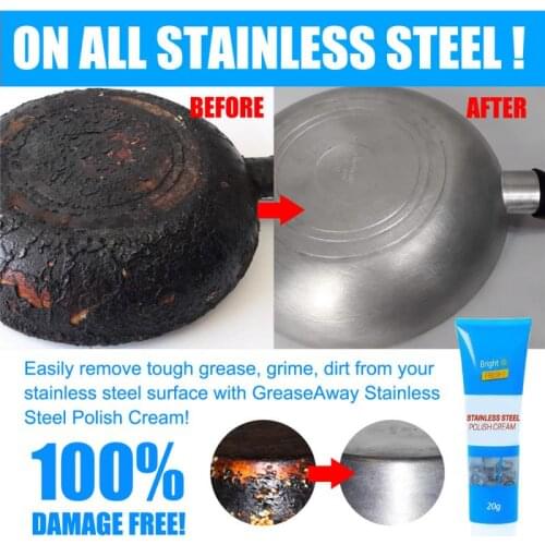 Rust Removal Polishing Paste Cleaning Cream Metal Stainless Steel Machine Paste Pot Tires Wax Knife Polish Kitchen Tools Agent