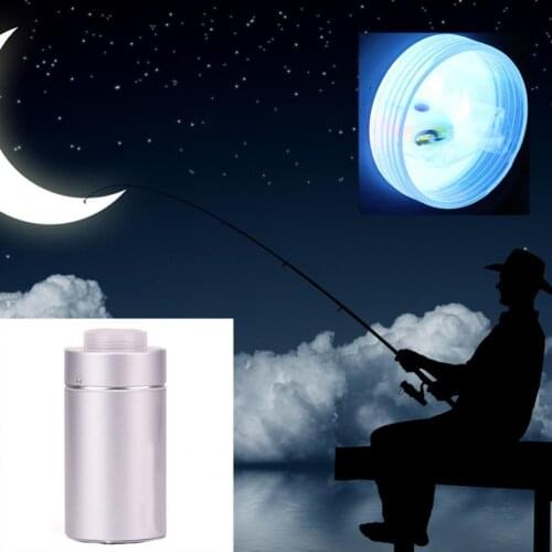 Fishing Bait Light Bead Luminous Downlight LED Light Aluminum Blue Light Deep Drop Fishing Lure Lamp Night Fishing Accessory