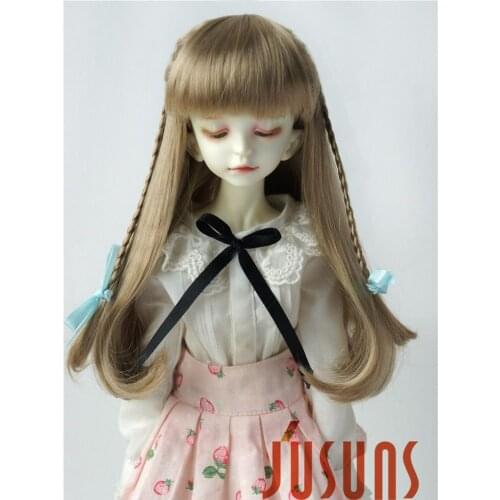 JD529 1/4 1/3 Pretty Full Bang BJD synthetic mohair wig for MSD SD Size 7-8inch 8-9inch doll hair top quality doll accessories