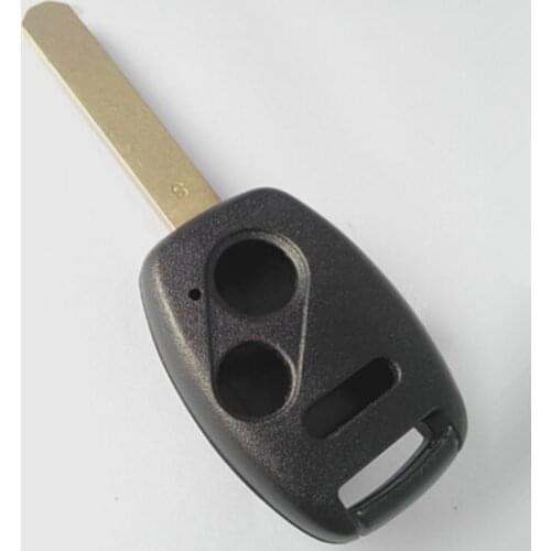 DAKATU 2+1Buttons Replacement Keyless Entry Remote Car Key Fob for Honda Civic CRV Jazz HRV with chip place 3 Button