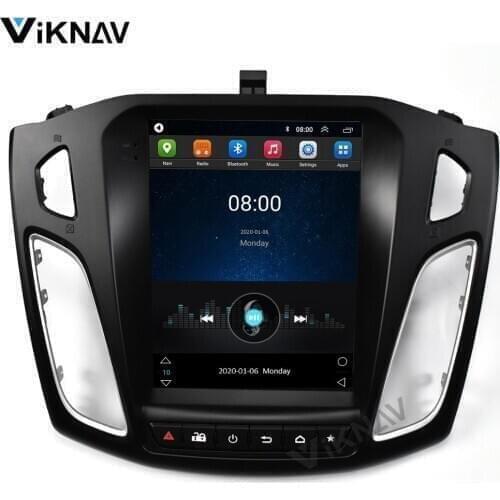 10.4 inch for-Ford Focus 2012-2016 multimedia stereo radio player car DVD player GPS navigation vertical screen android system
