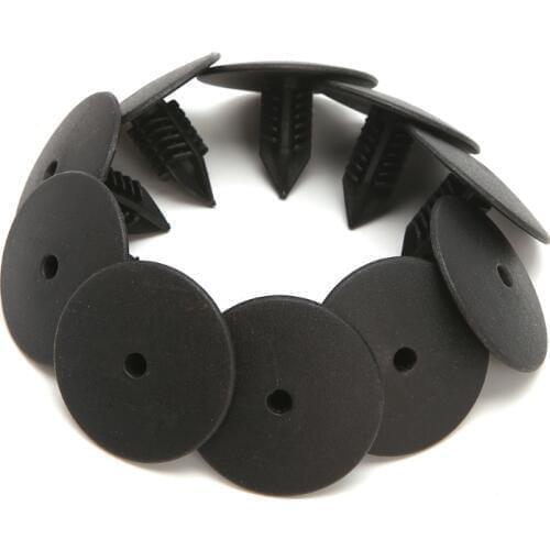 10x Wheel Arch Lining Splash Guard Trim Clips For Renault Clio MK2 Scenic Megane New