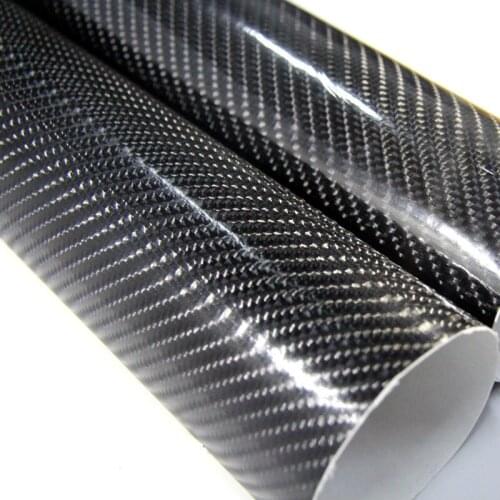 152X50cm 4D Carbon Fiber Vinyl Film Car Stickers Waterproof DIY Motorcycle Auto Styling Accessories Wrap With Air free bubbles