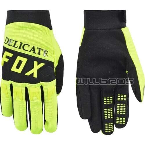 2021 Delicate Fox DIRTPAW Gloves Motocross Motorbike Scooter Mountain Bicycle Offroad Gloves