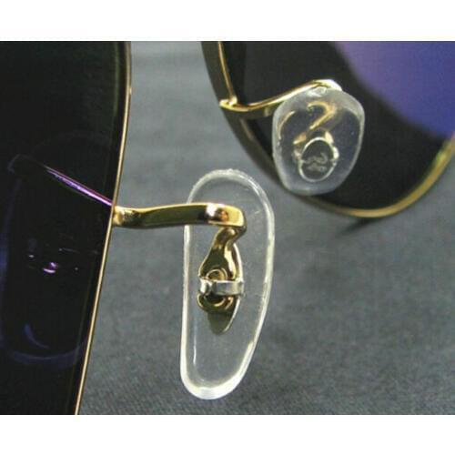 5 Pairs Silicone Aviator Glasses Eyeglass Sunglasses Nose Pads For RB Clip-o