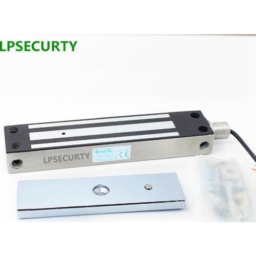 PSECURITY 500kg 12VDC Waterproof outdoor stainless steel Electric Magnetic Gate Door Lock Access Control system Fail Safe