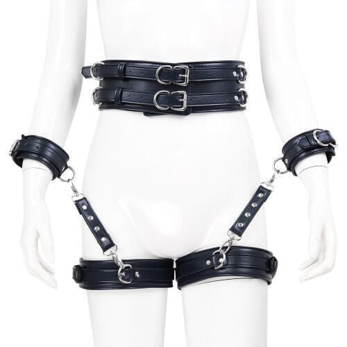Accessories Nightclub Performance Belts Sex Toys Handcuffs Leg Belts Bondage Clothing Male Legs Women