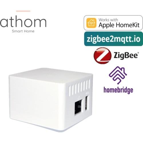 ATHOM Homekit Homebridge Zigbee Server Works with Hundred Brands Zigbee Devices
